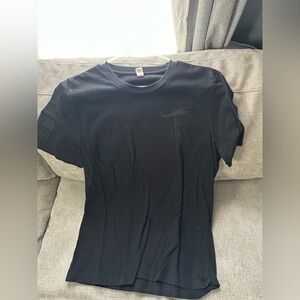 Nine- Line Don’t Tread on Me Men's Black Graphic Tee